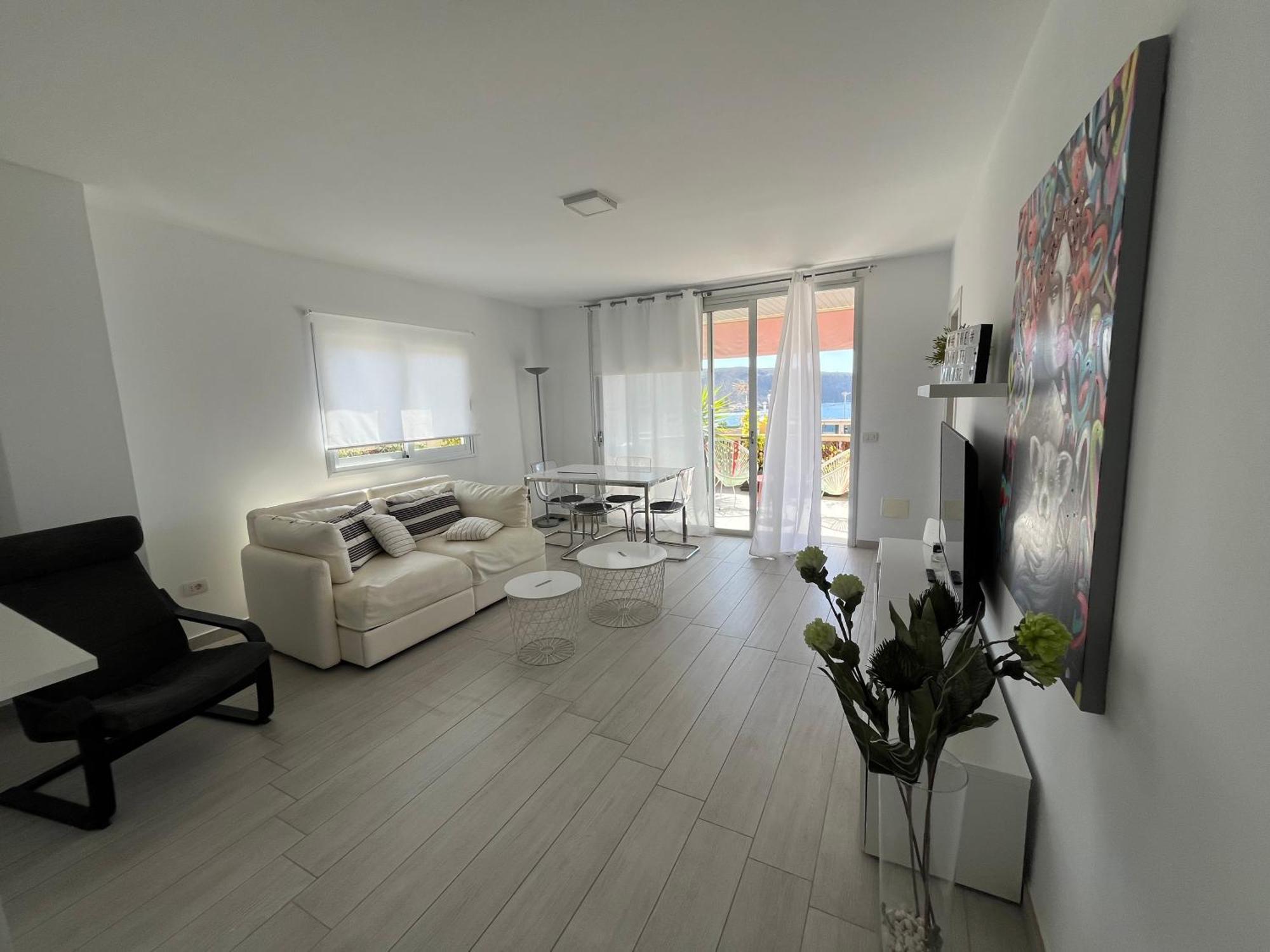 The White Heart House - Attic Sea View Los Cristianos (Tenerife) Exterior foto