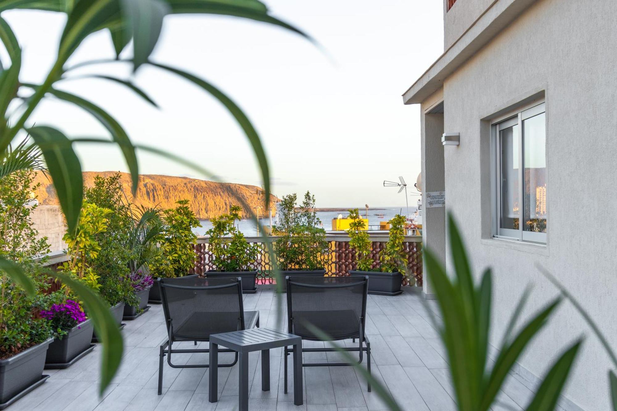 The White Heart House - Attic Sea View Los Cristianos (Tenerife) Exterior foto