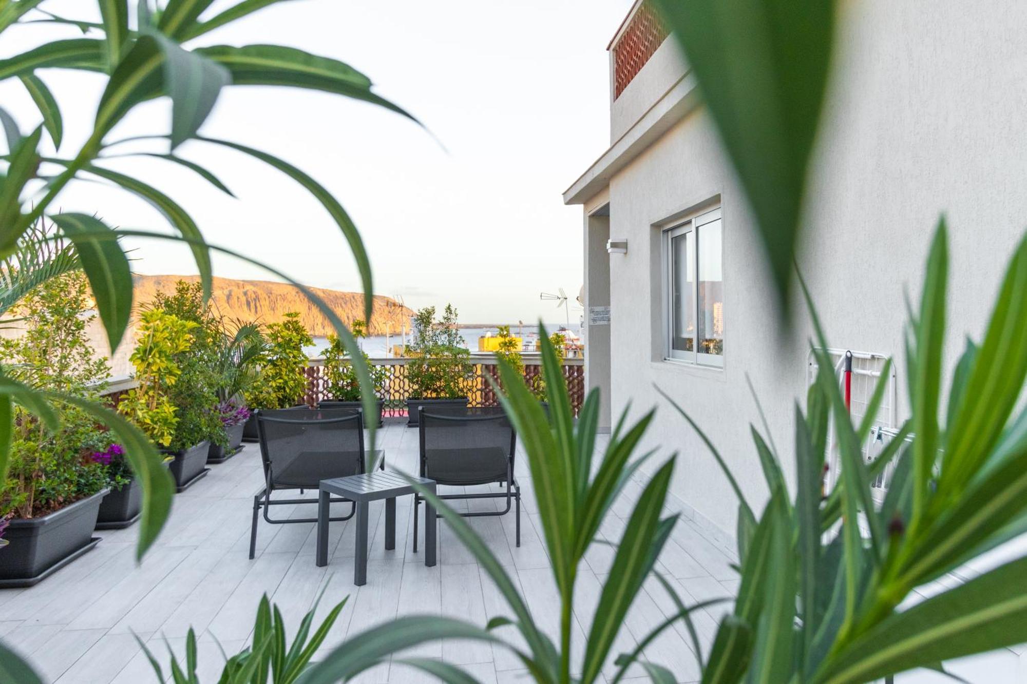 The White Heart House - Attic Sea View Los Cristianos (Tenerife) Exterior foto